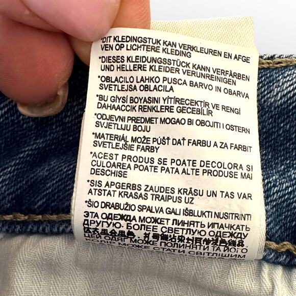 DL1961 Women's Mara Instasculpt Straight Ankle Jean Size 26 Raw Hem Split Ankle - Picture 8 of 11